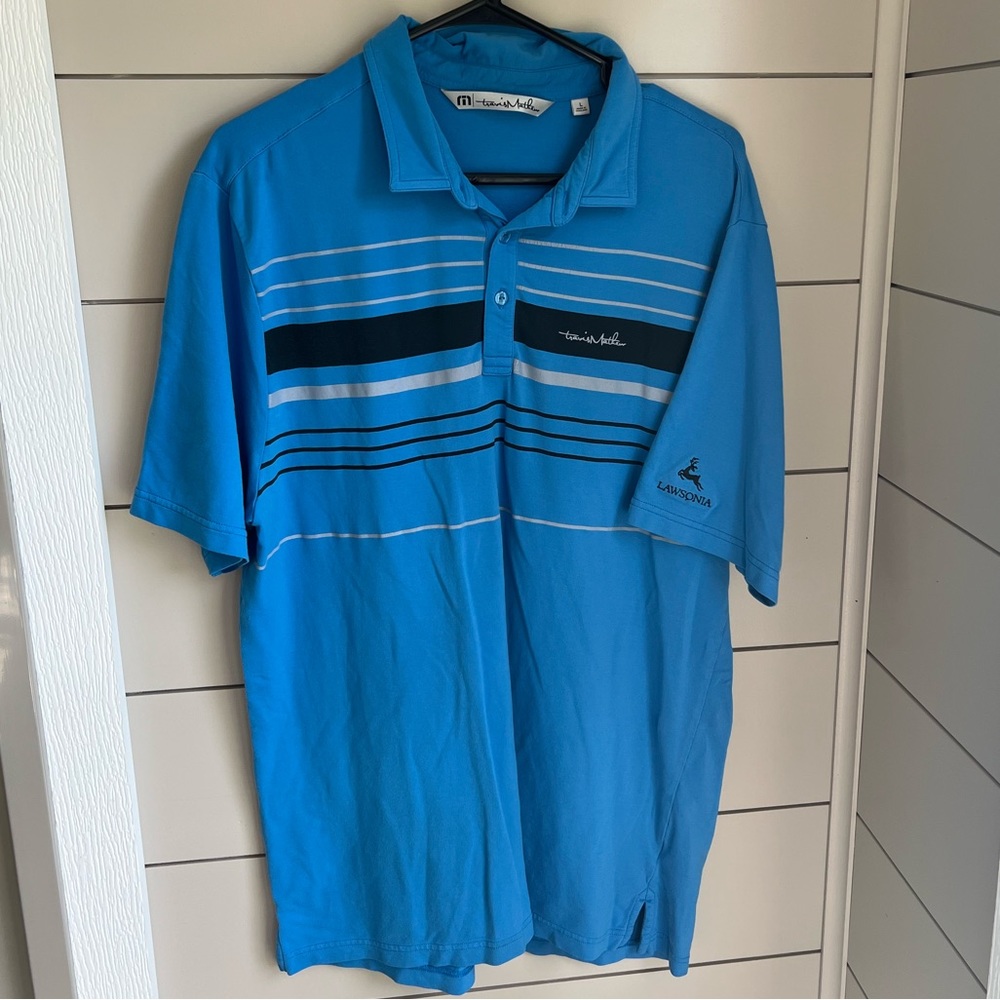 Travis Mathew Pro Golf Shirt. Size L.